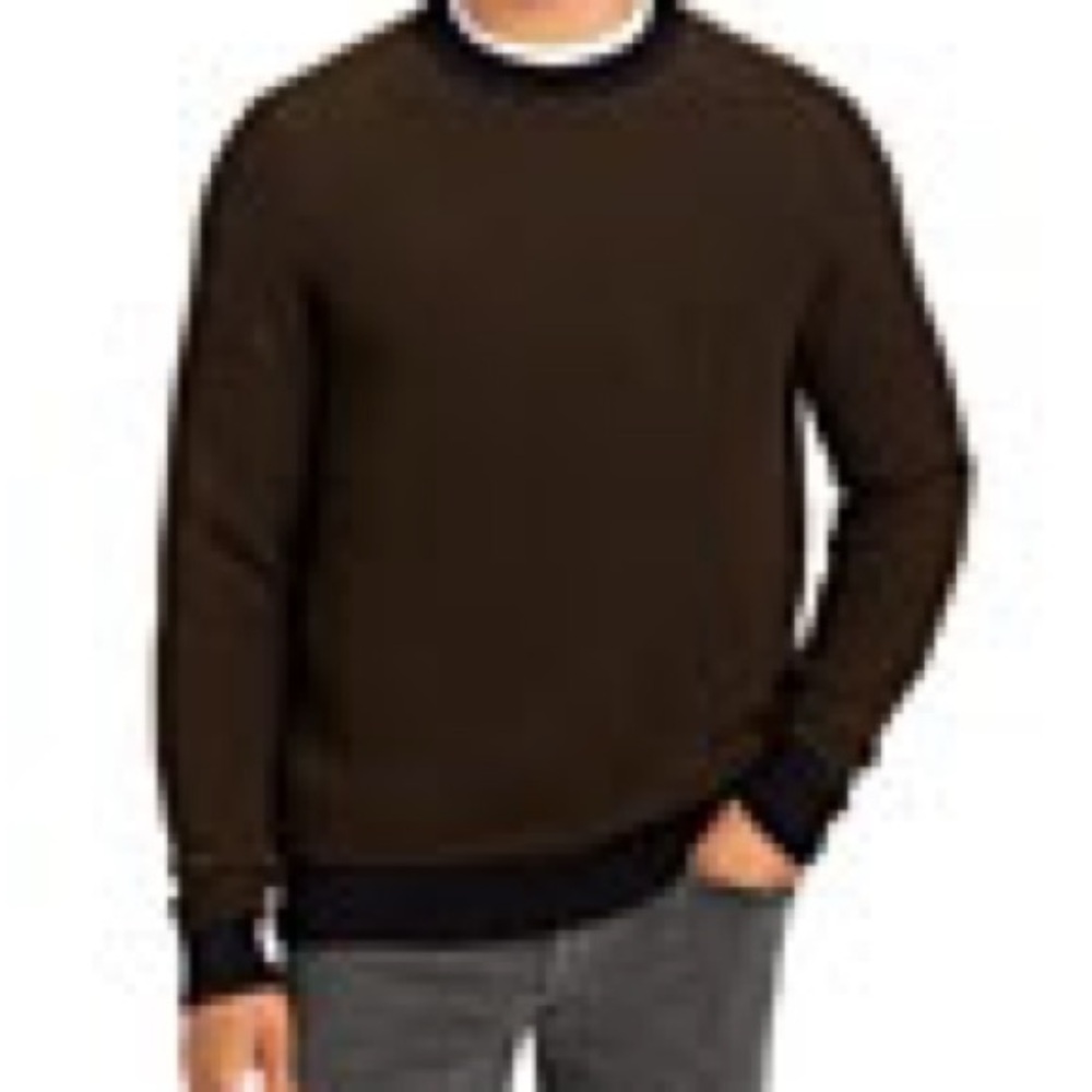 Hugo Boss Men's Chocolate Crewneck Sweater